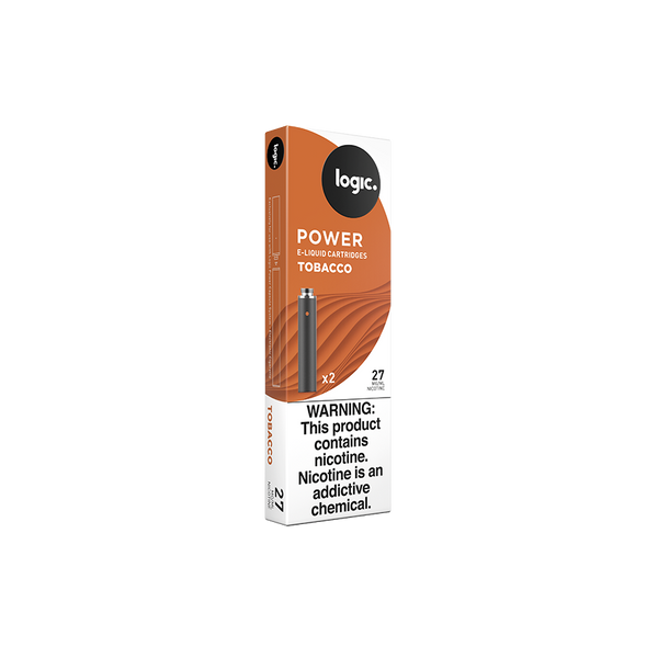Logic Power Refill Tobacco 27mg (10CT) ABC Products Inc. Logic Power Refill Tobacco 27mg (10CT) ABC Products Inc.