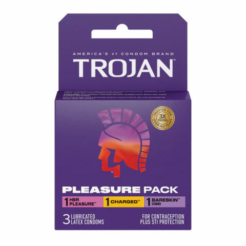 Trojan Pleasure Pack 3's (6CT)