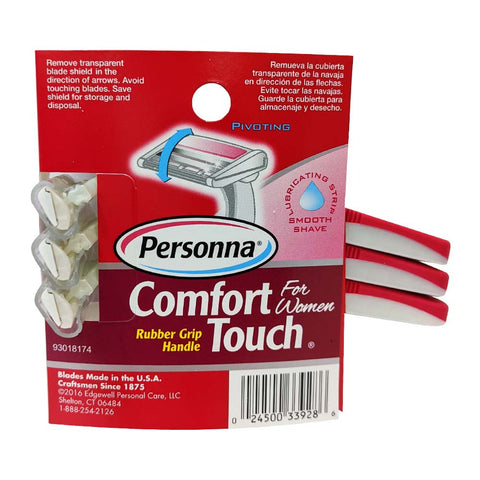 Personna Women's Razor 3 Pack