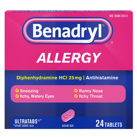 Benadryl Ultra Tablets (24CT)