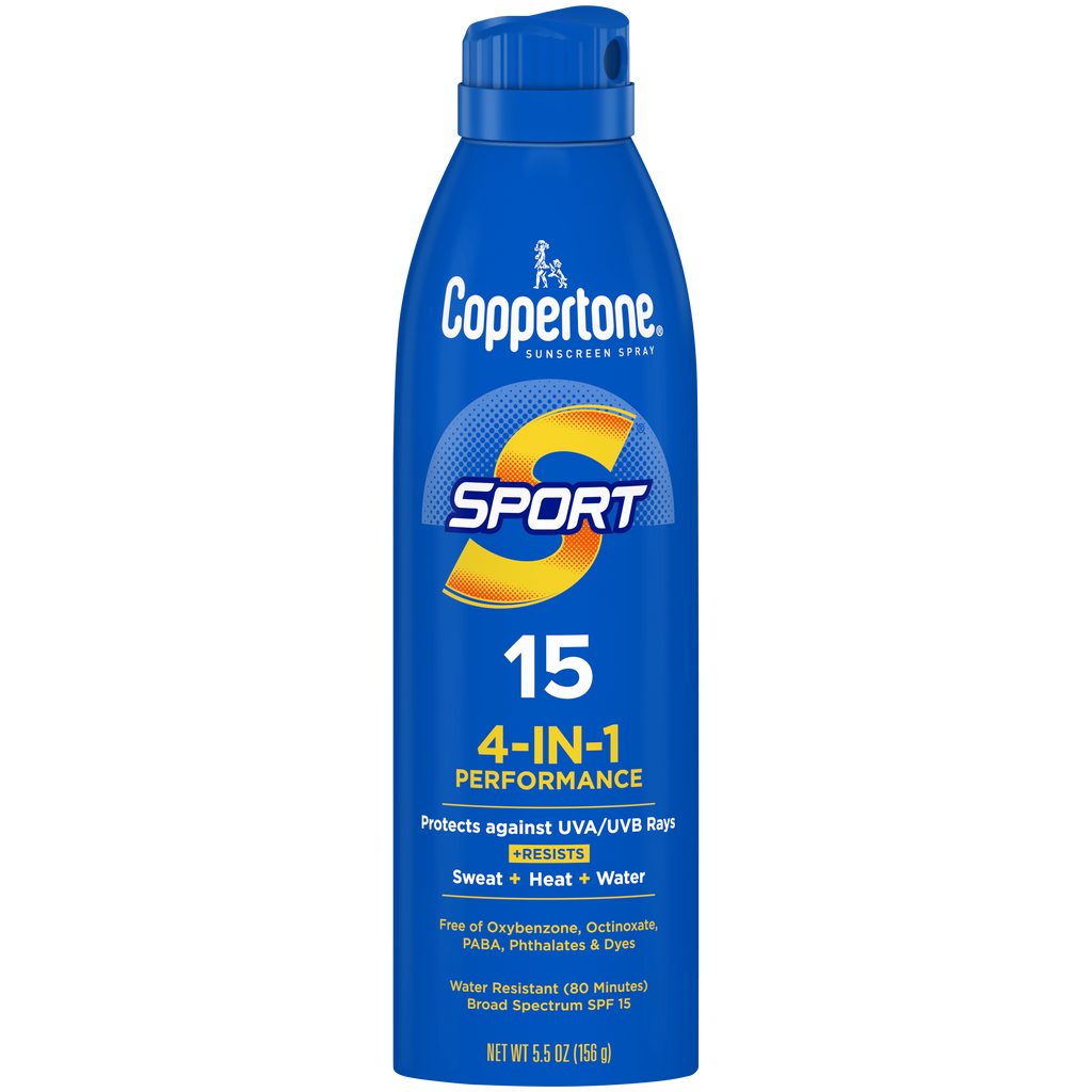 Coppertone Sport 4-in-1 Spray SPF15 - 5.5oz