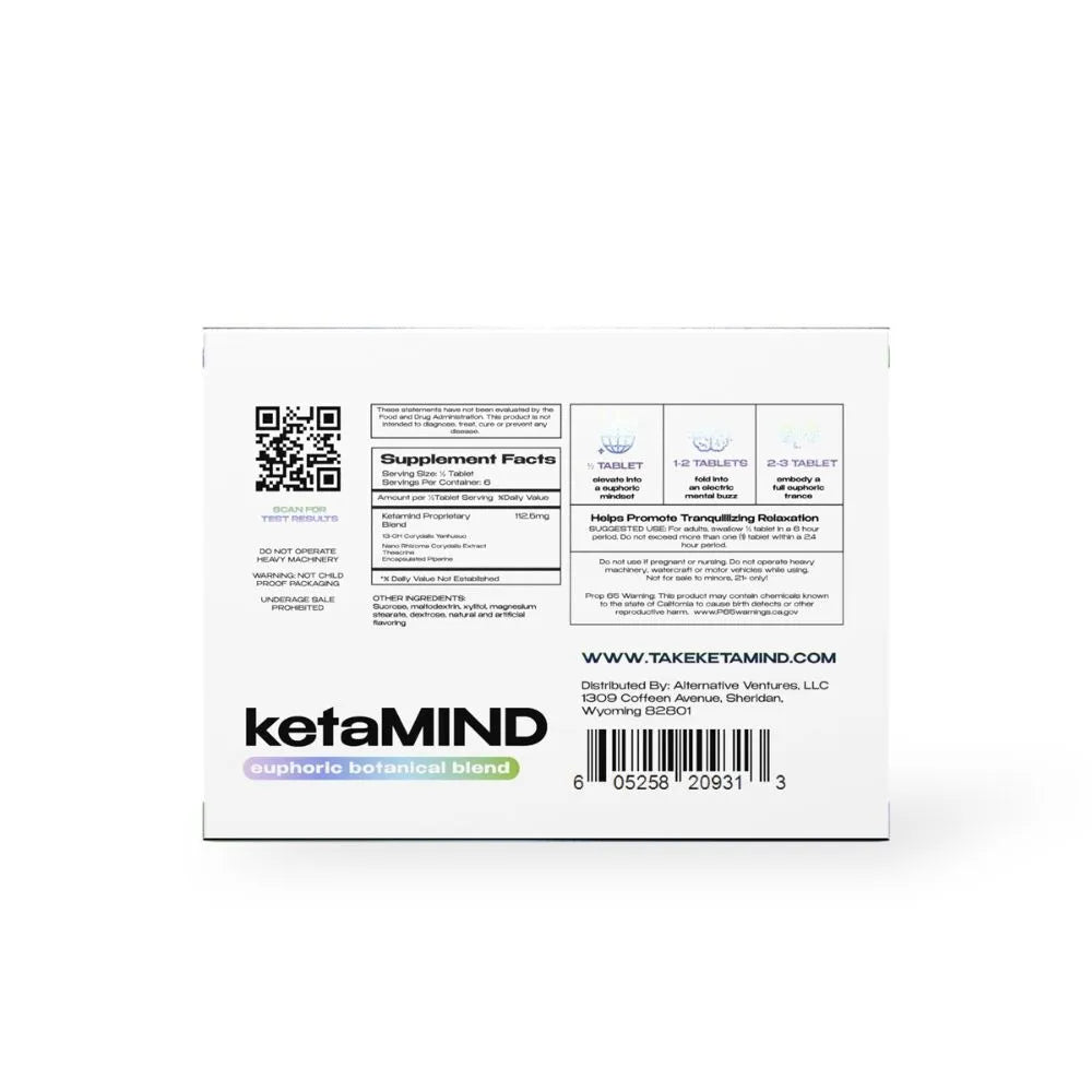 Ketamind Botanical Blend Tablets (10CT)