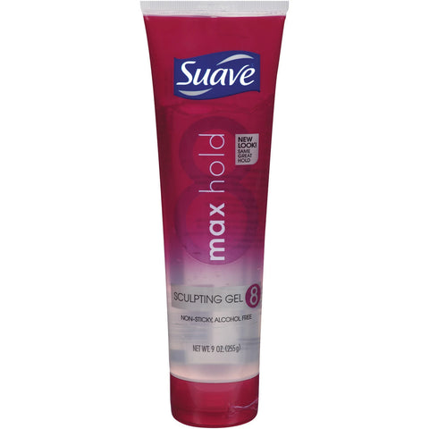 Suave Hair Gel: Max Hold 9oz