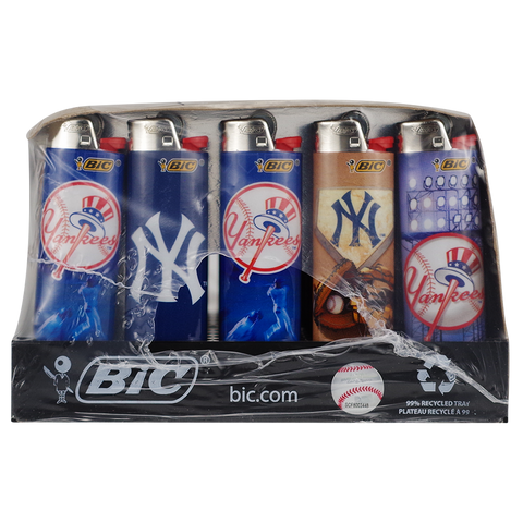 Bic Lighters: Yankees Design (50CT)