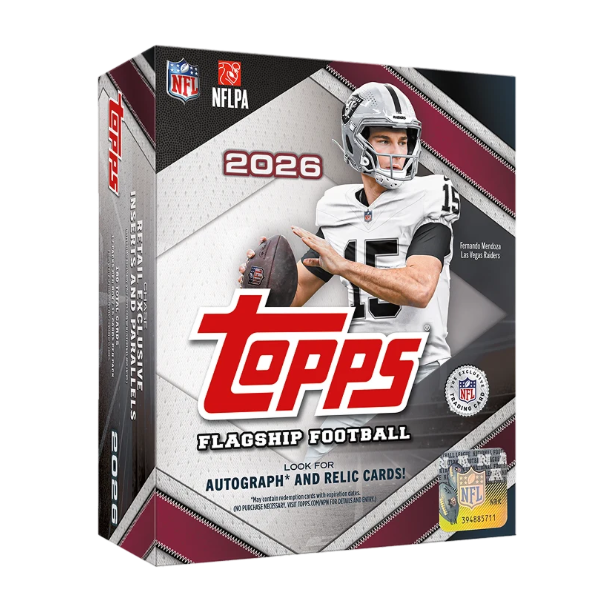 Topps: Mega Box 2026 Football Flagship: 15's (12CT)