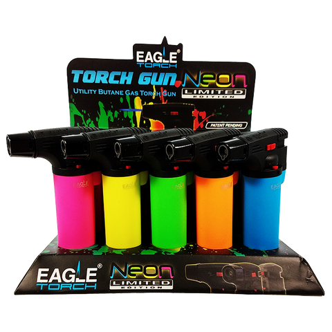 Eagle Torch Lighters: Angle Jumbo Torch - PT101N (15CT)