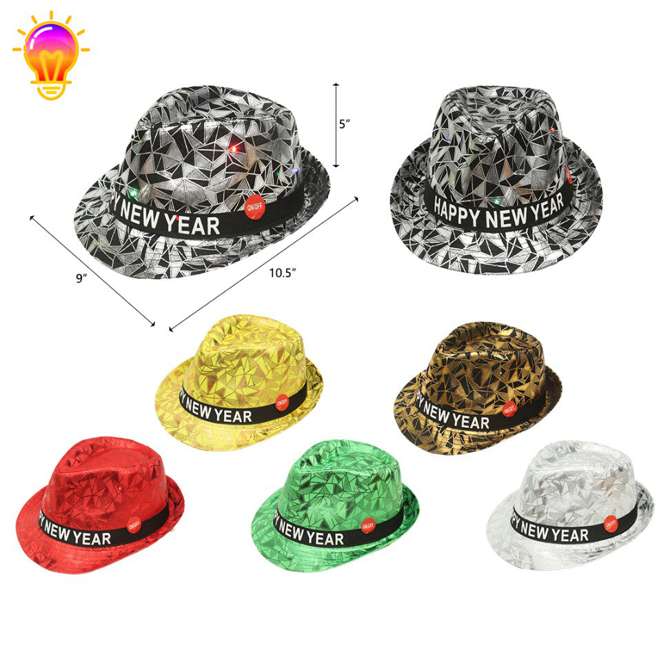 Lighted Hat: Design Fedora (12CT) - 378834