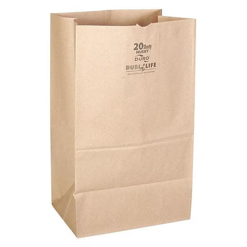 Paper Bag #20 "SHORTY" | 500CT Bundle
