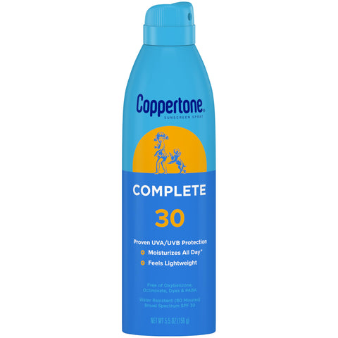 Coppertone Complete Spray SPF30 - 5.5oz