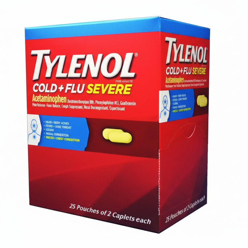 Tylenol Cold+Flu Severe Loose Box - 25CT