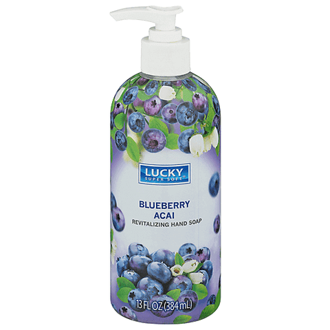 Lucky Hand Soap: Blueberry Acai 13oz