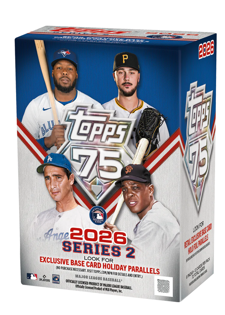 Topps: 2026 Baseball Cards Series 2: 12's (6CT)