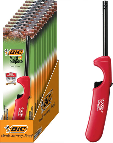 Bic: BBQ Multi Purpose Lighter Display (10CT)