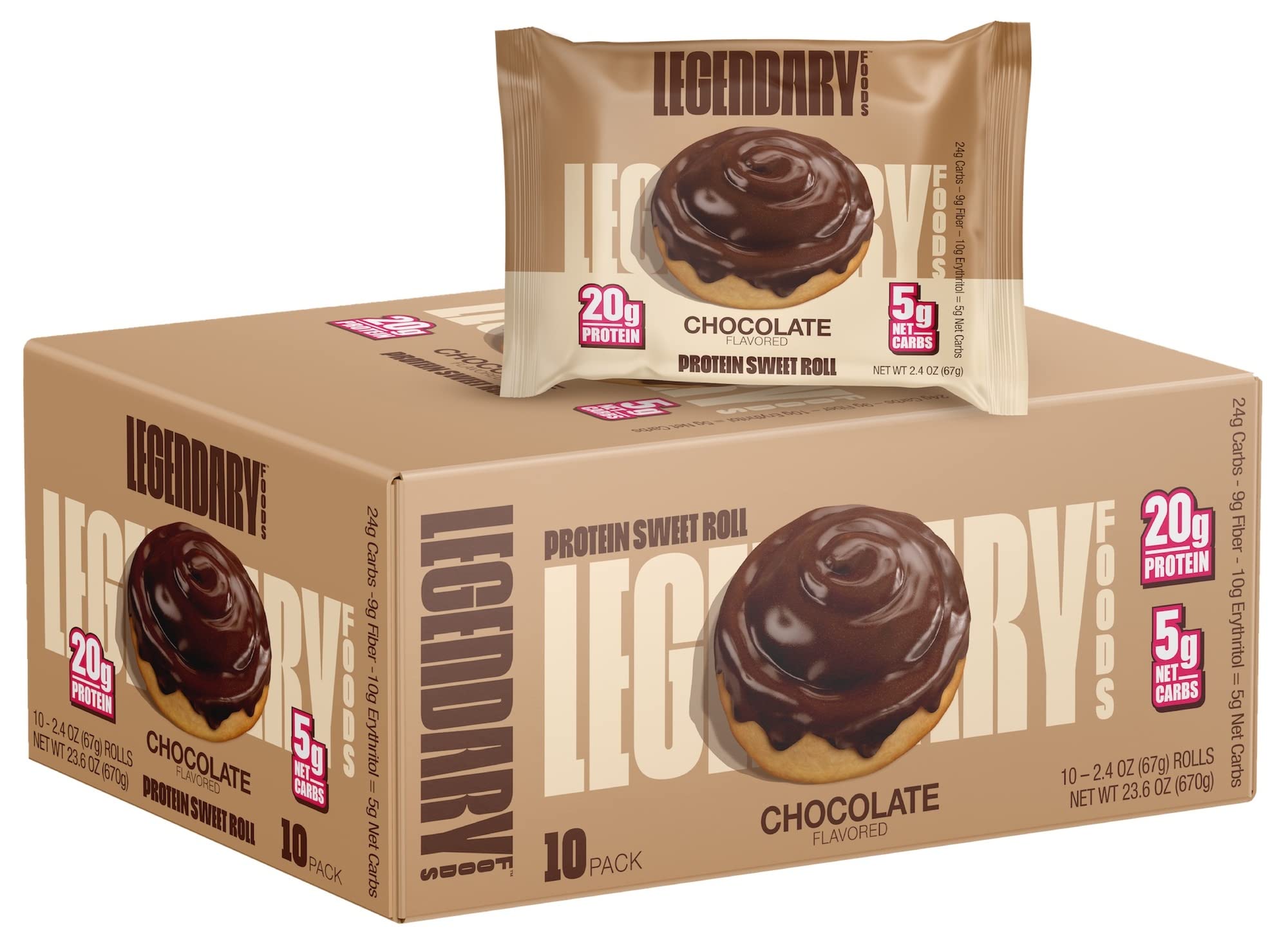 Legendary Foods: Protein Roll