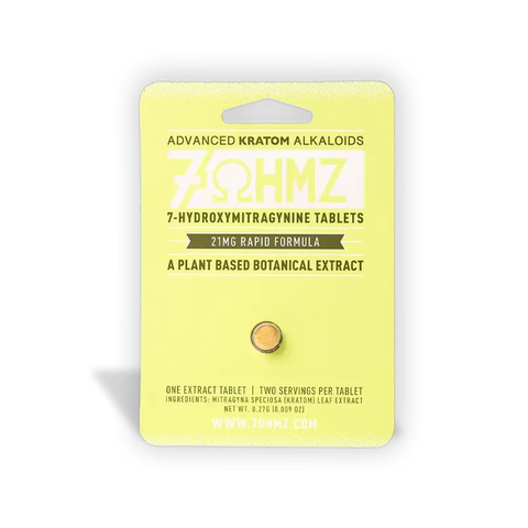 7-Ohmz Green: 1's Rapid Release Tablets - 21MG