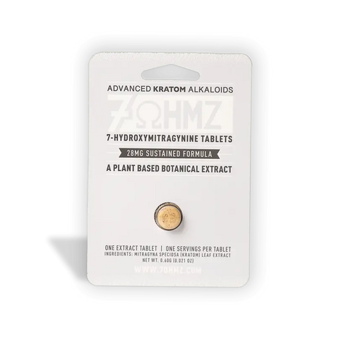 7-Ohmz Gray: 1's Rapid Release Tablets - 28MG