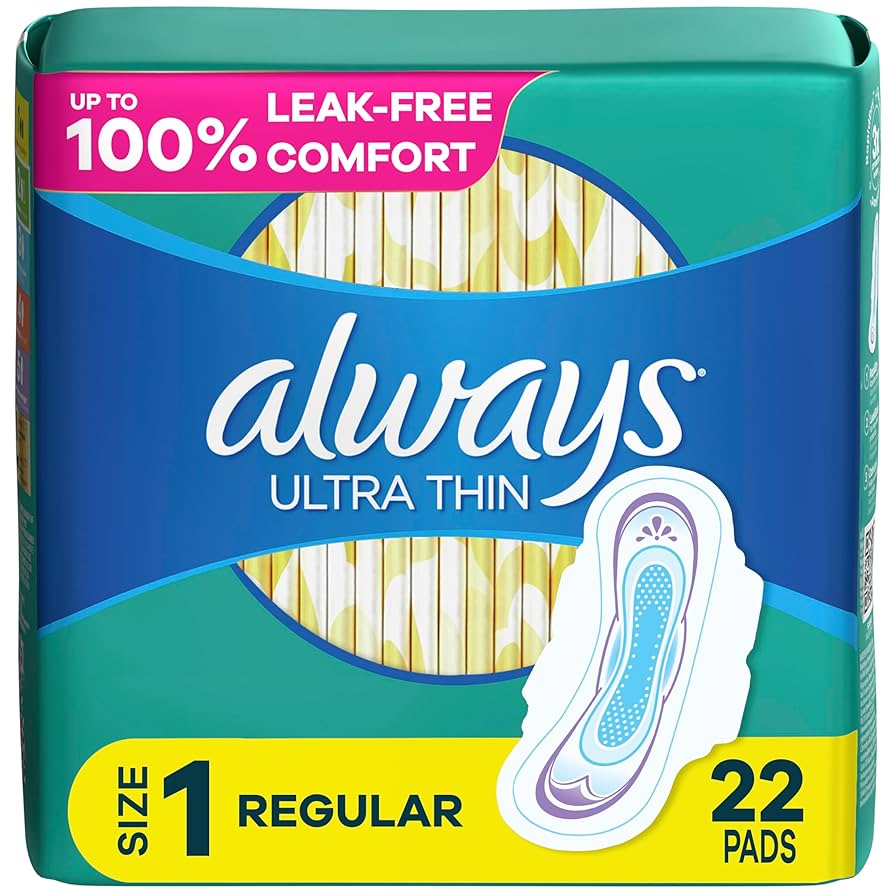Always Ultra Thin: Regular (Size 1) - 22's