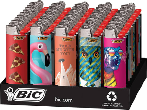 Bic Lighters: Favorite Series Design (50CT)