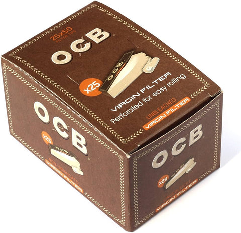 OCB Tips: Virgin Unbleached Brown