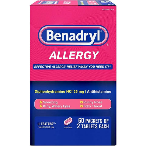 Benadryl Loose Box - 60CT