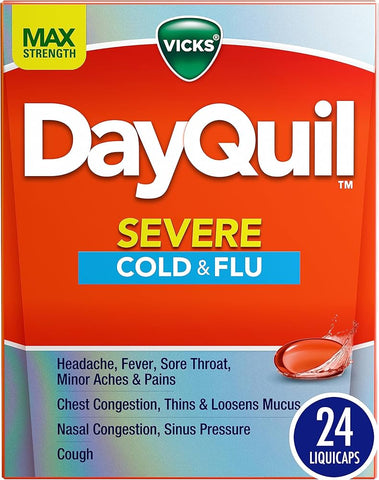 DayQuil Cold & Flu Liqui Caps (24CT)