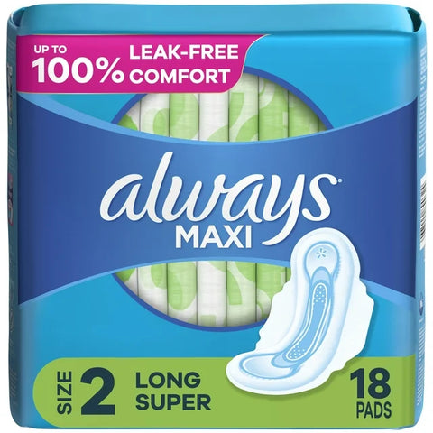Always Maxi: Long Super (Size 2) - 18's