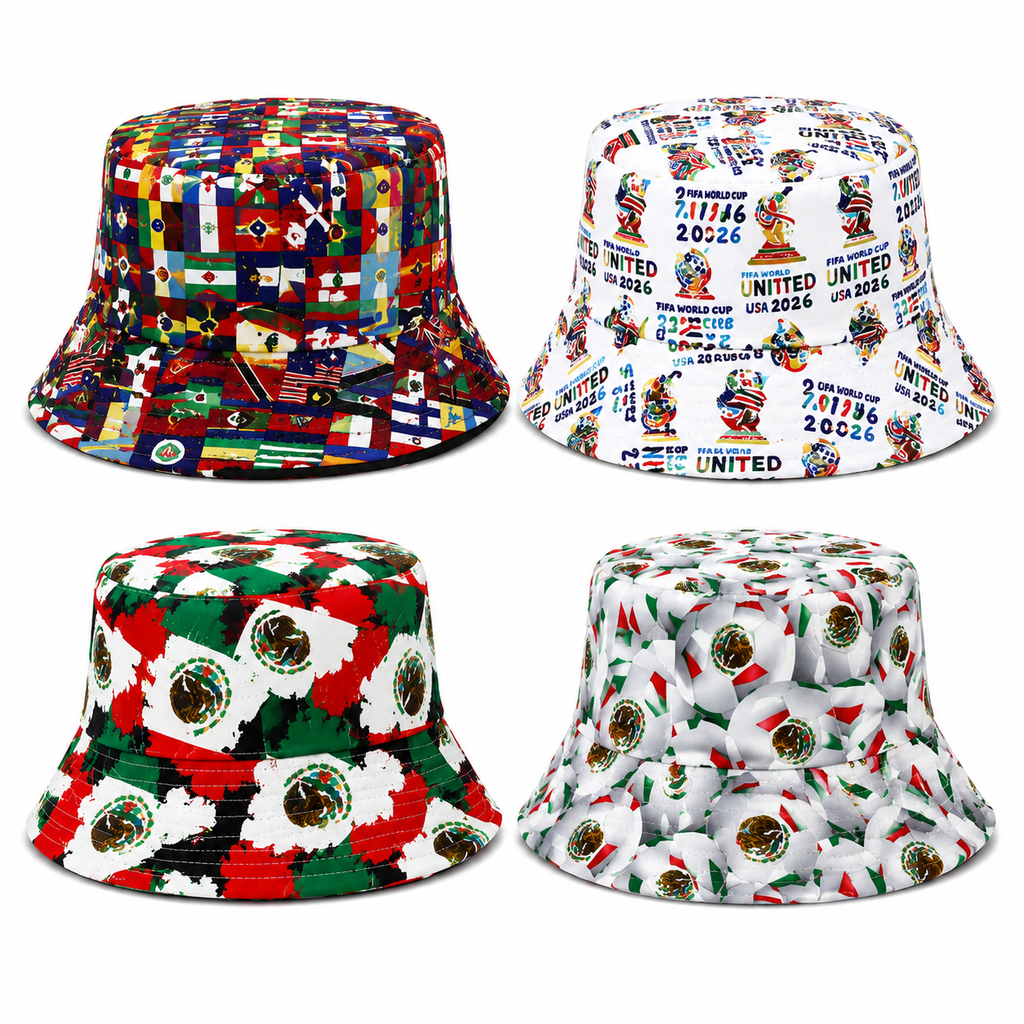 Bucket Hat: Flag Design (12CT)