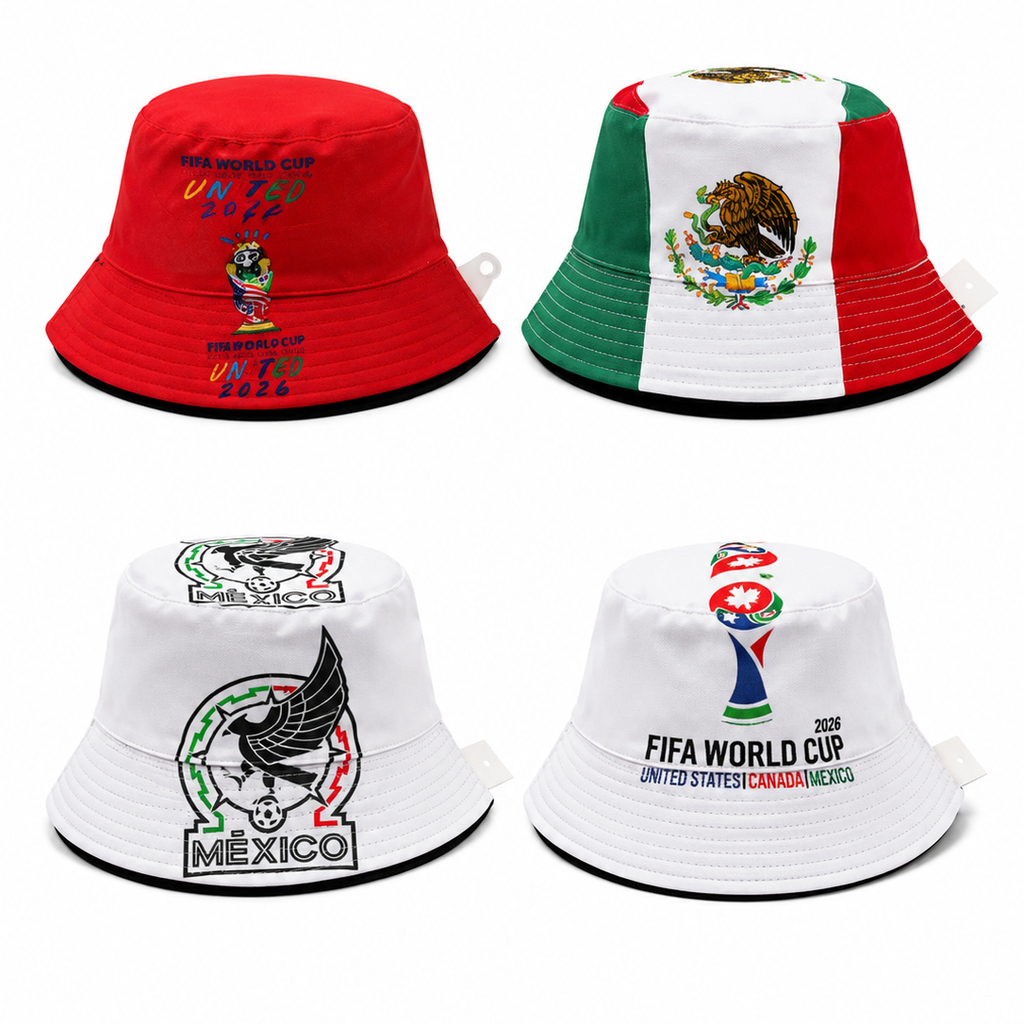 Bucket Hat: World Cup Design (12CT)