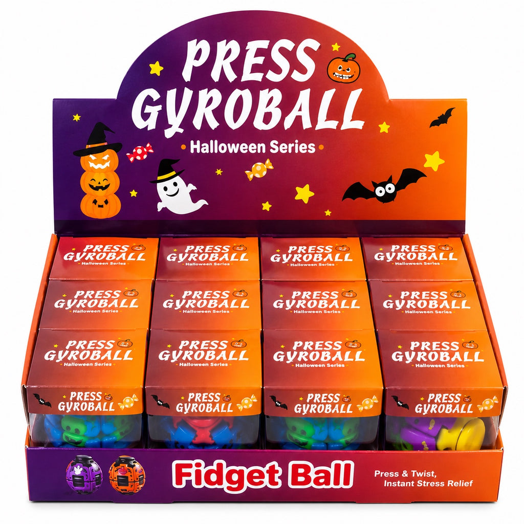 Stress Spinning Toy: Halloween Series (12CT)