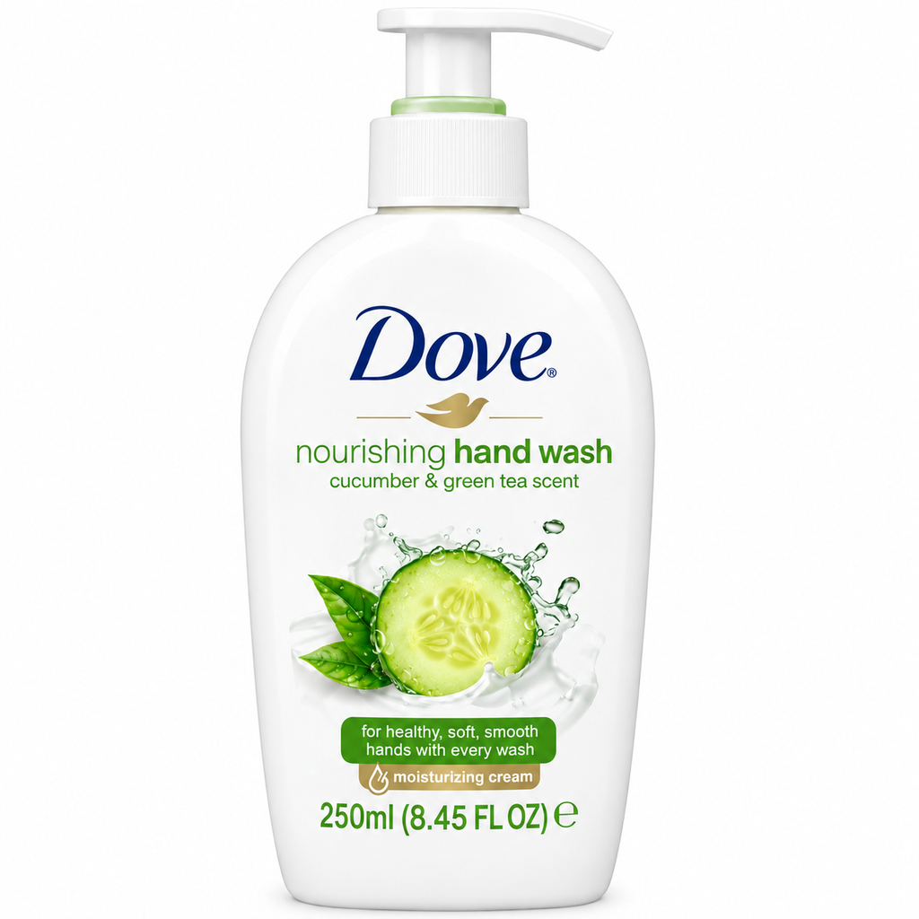 Dove Hand Soap: Cucumber & Green Tea 250ml
