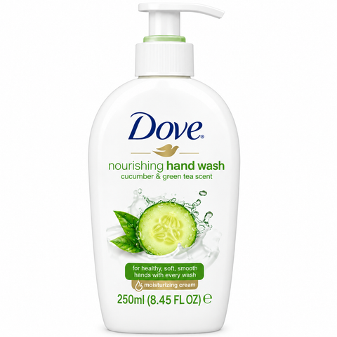 Dove Hand Soap: Cucumber & Green Tea 250ml