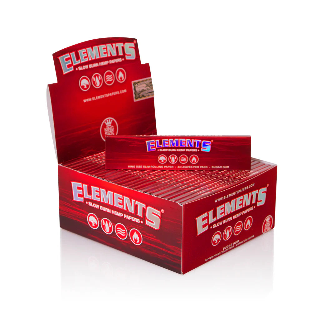 Elements: Slow Burning King Size Slim Paper (50CT)