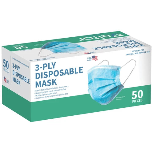 Three Ply Mask Box (50CT)