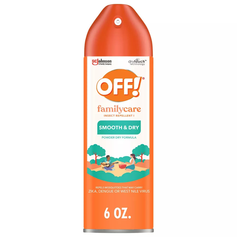 Off Insect Repellent: Family Care Smooth & Dry 6oz