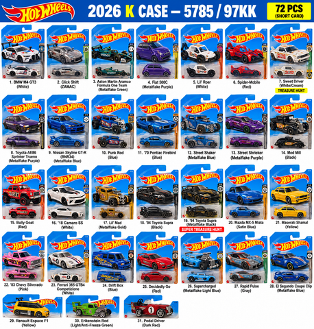 Hot Wheels: 5785-97KKSD