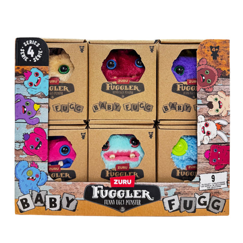 Fuggler 3.5in Baby Fuggs Series 4 Display (24CT)