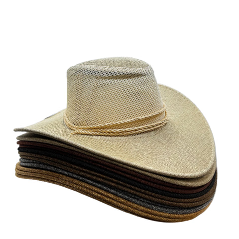 Summer Hats: Cowboy Style Hat (12CT)