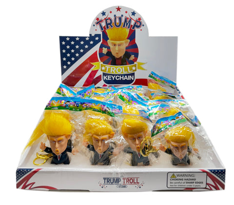 Trump Troll Keychain Display (24CT)