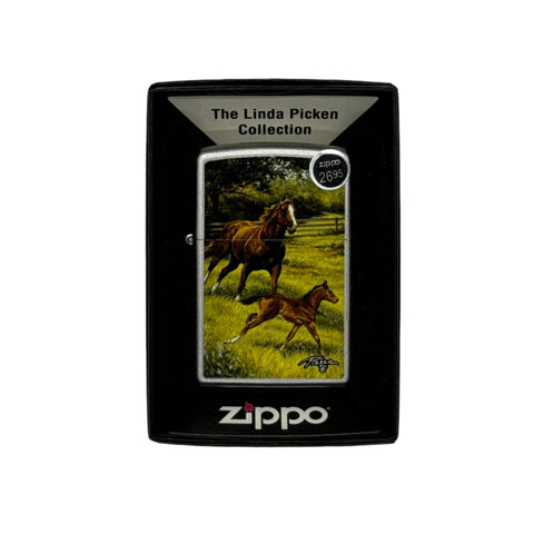 Zippo Lighter: Horses