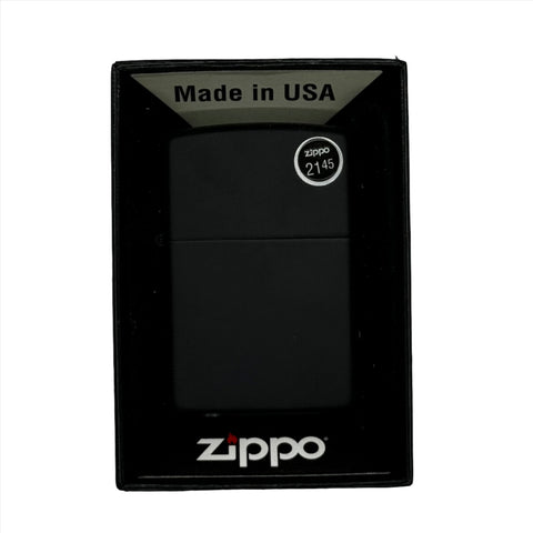 Zippo Lighter: Black Matte