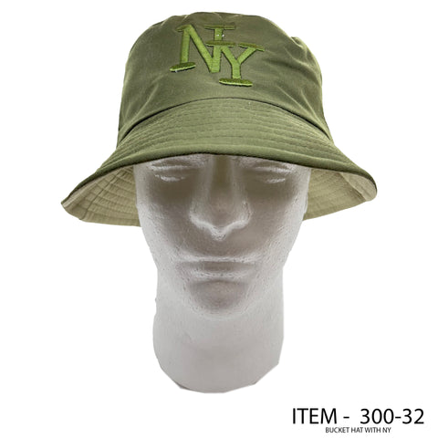 Bucket Hat: NY Design - 300-32 (12CT)