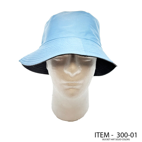 Bucket Hat: Solid Color Design - 300-1 (12CT)