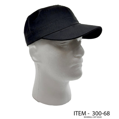 Baseball Cap: Solid Colors - 300-68 (12CT)