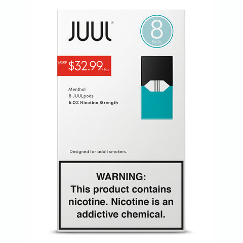 Juul Classic Menthol 5% 8Pack - $32.99