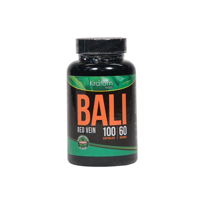 Kratom Kaps: Bali 100 Capsules | 60 Gms