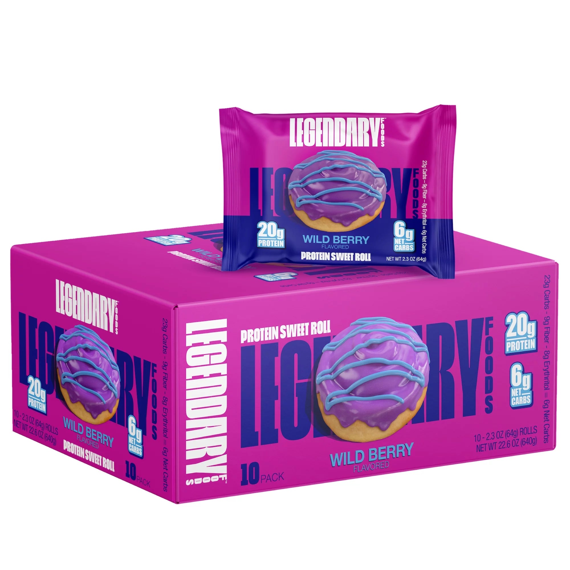 Legendary Foods: Protein Roll