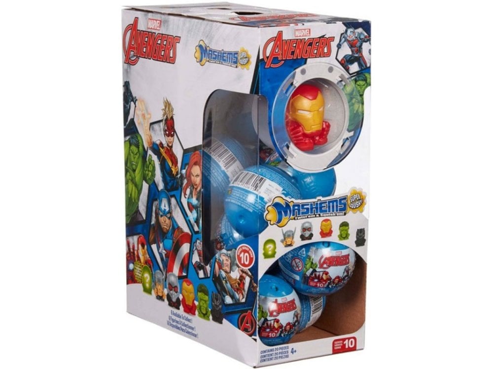 Mash'ems Capsules Display: Avengers (20CT)