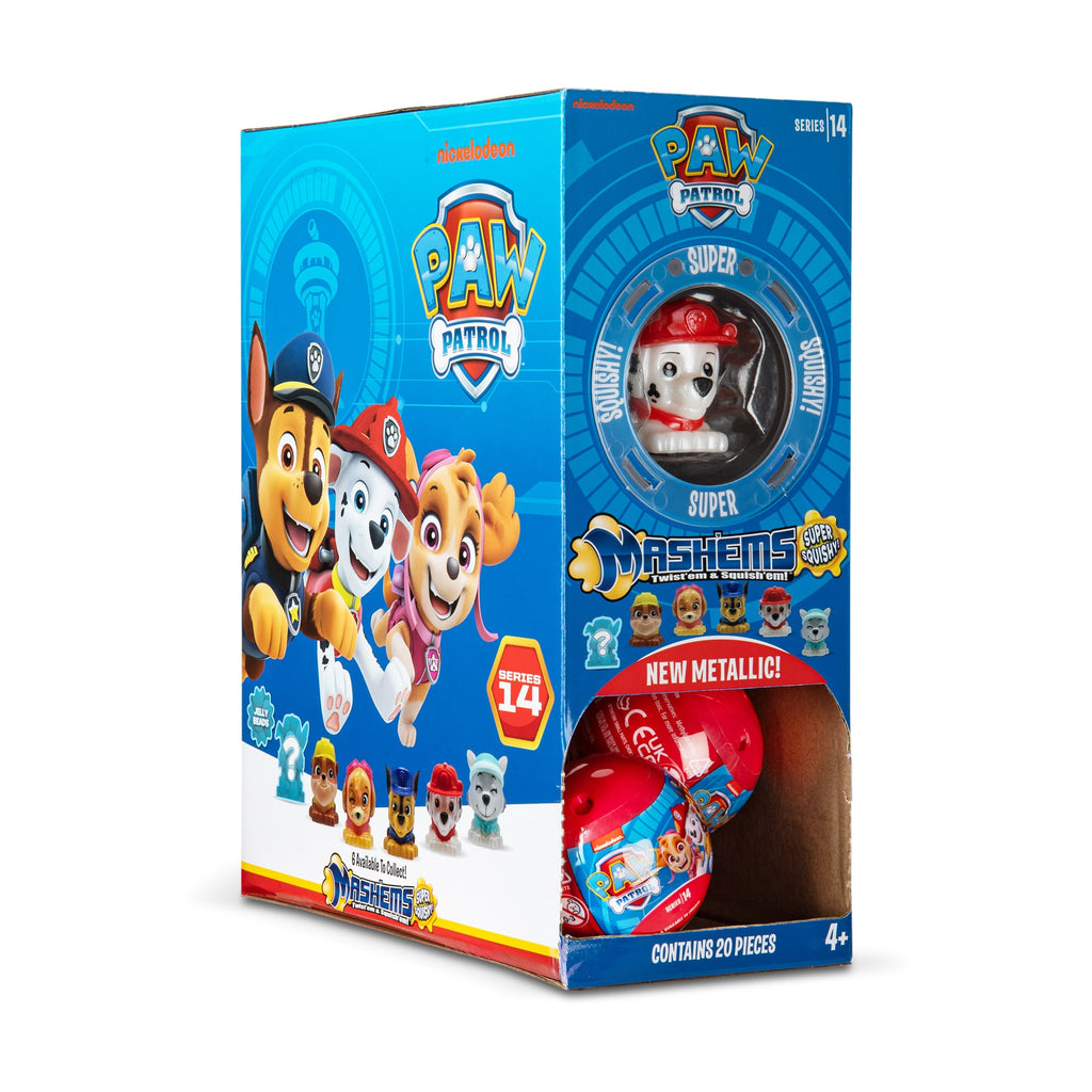 Mash'ems Capsules Display: Paw Patrol (20CT)