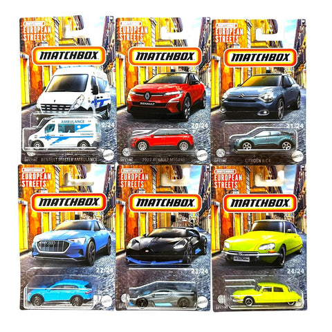 Matchbox Cars: European Streets Edition
