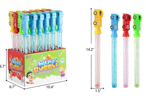 Wand Bubble Blowing Stick Fire Truck - 639-1